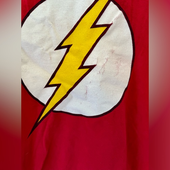 Men’s DC flash t shirt 2XL - Picture 2 of 4